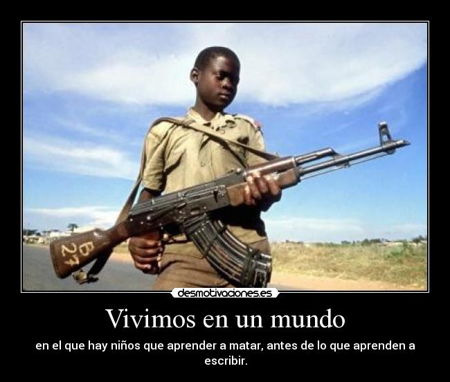 Vivimos en un mundo -