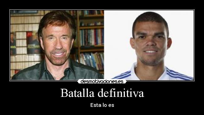 Batalla definitiva - Esta lo es