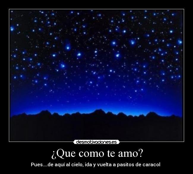 ¿Que como te amo? - 