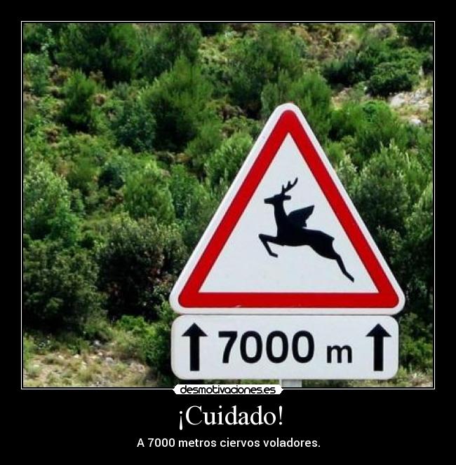 ¡Cuidado! - 