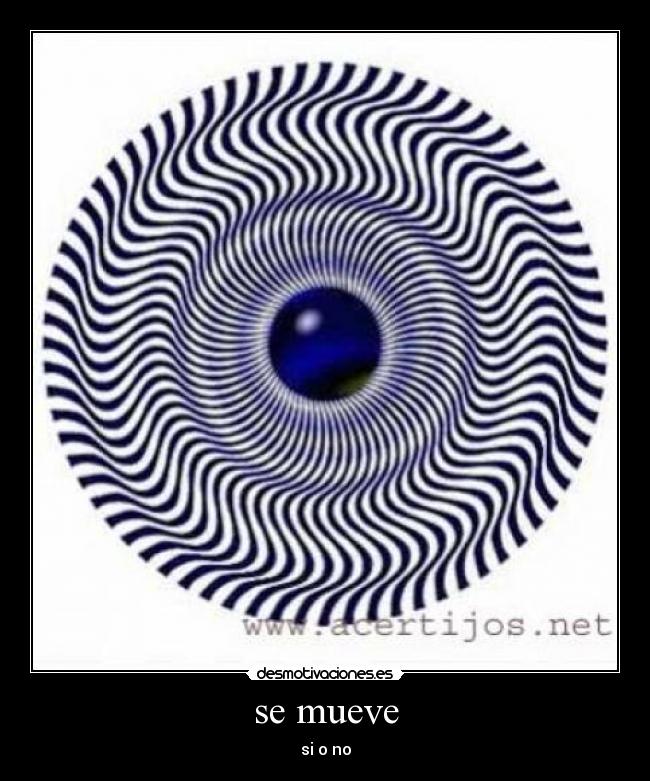 se mueve - si o no