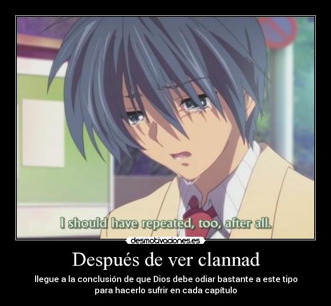 Después de ver clannad - 