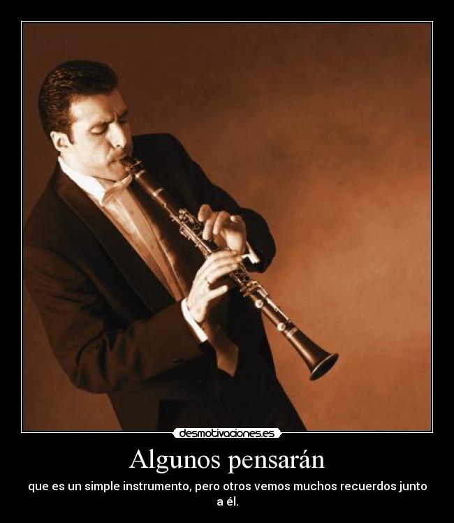 carteles clarinete desmotivaciones