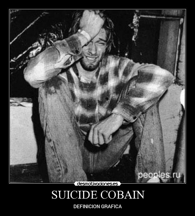 SUICIDE COBAIN -