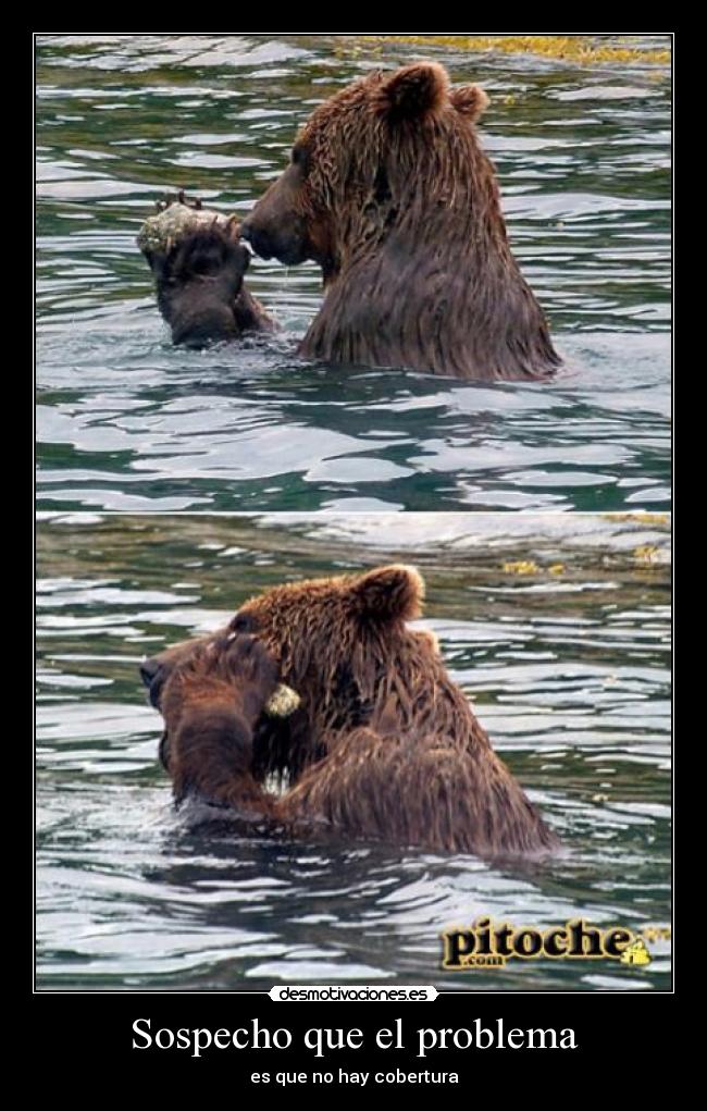 Sospecho que el problema - es que no hay cobertura