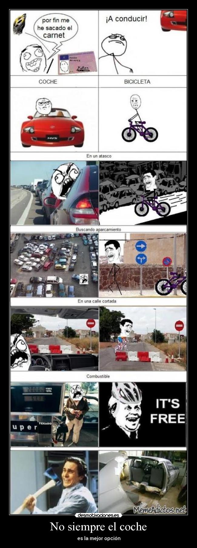 No siempre el coche - es la mejor opción