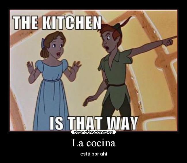 La cocina -