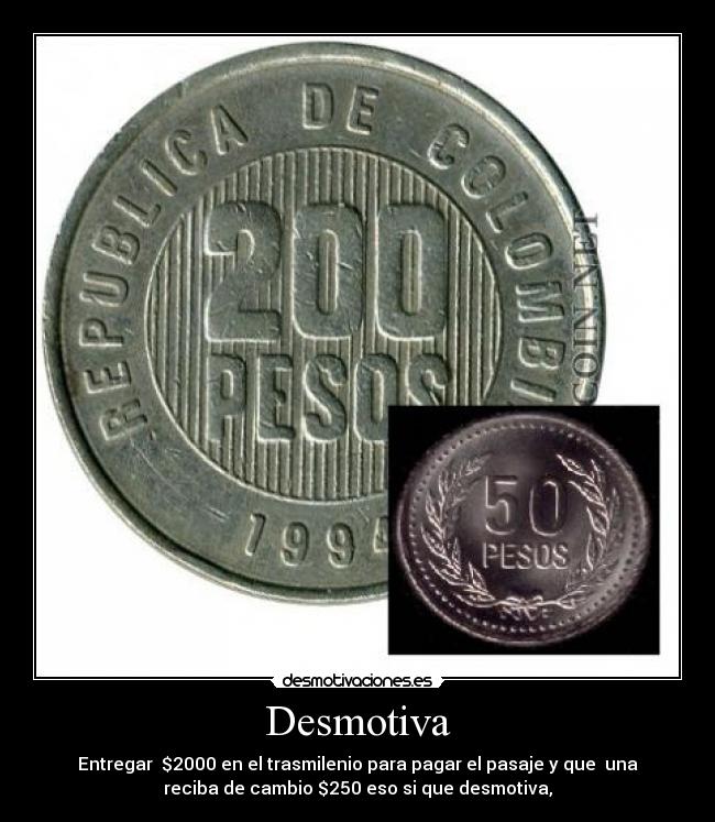 carteles trasmilenio muy caro desmotivaciones