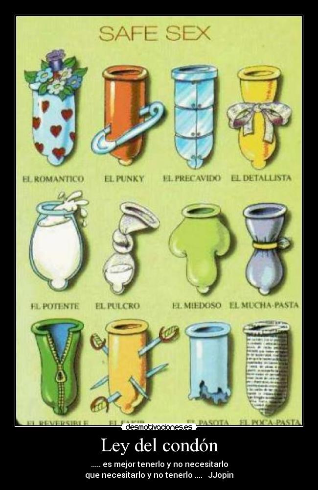 Ley del condón -