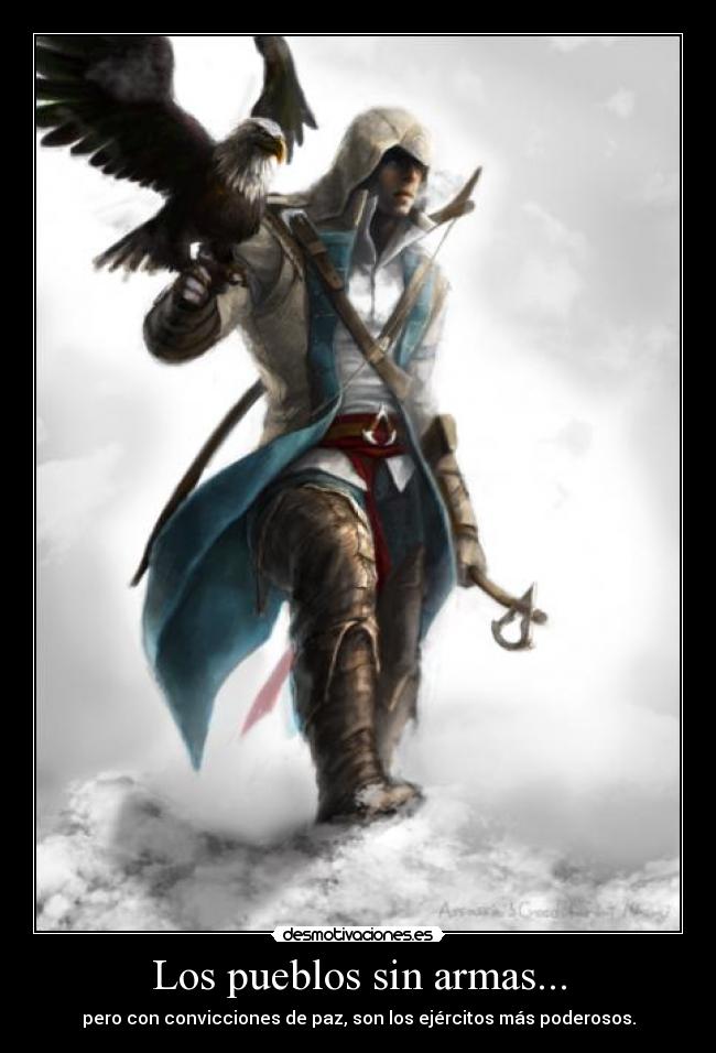 carteles connor assassins creed alguien sabe nombre sabes sere novia del genio desmotivaciones