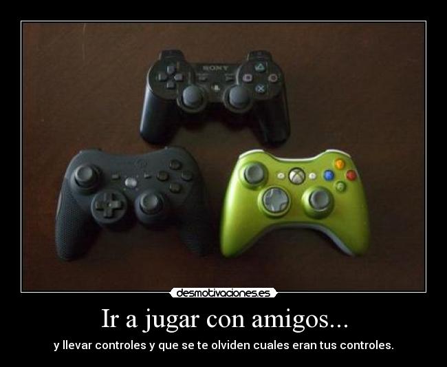 Ir a jugar con amigos... - 