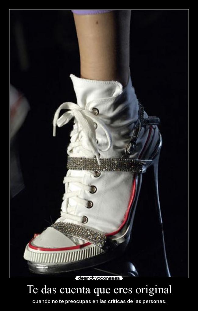 Te das cuenta que eres original - 