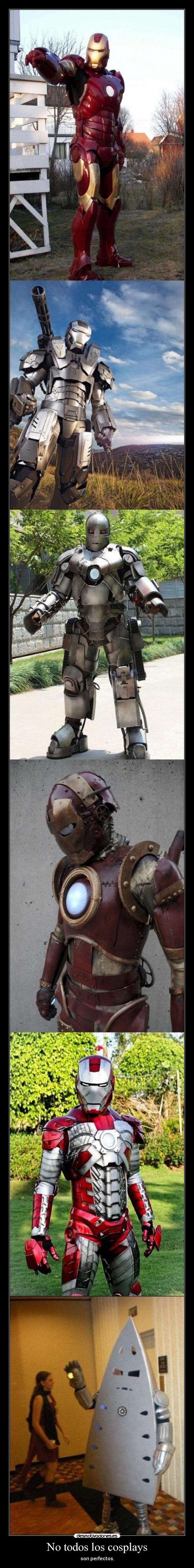 No todos los cosplays - son perfectos.
