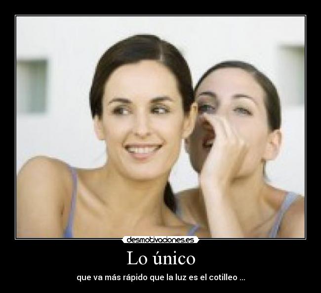 Lo único - 