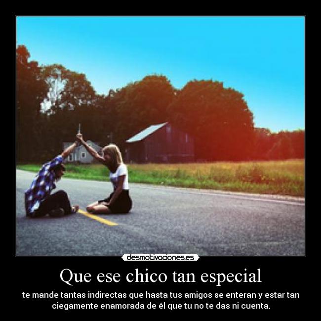 Que ese chico tan especial - 