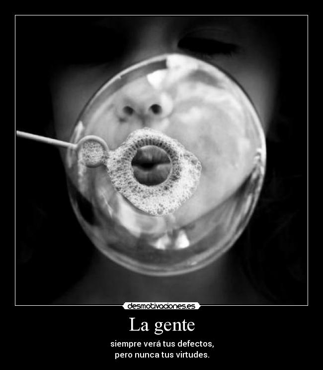 La gente -