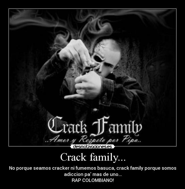 carteles crack family desmotivaciones