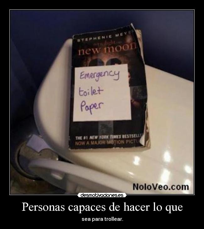 Personas capaces de hacer lo que -