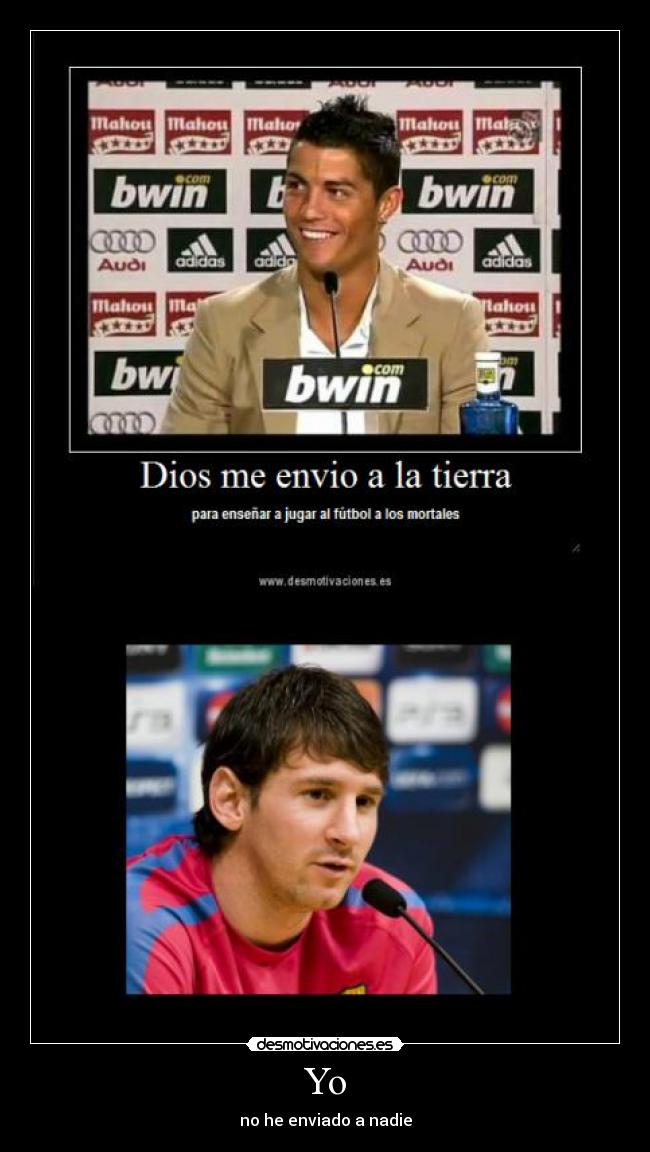 Yo - no he enviado a nadie