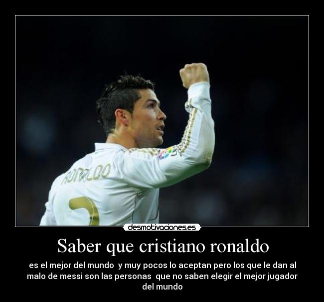 carteles cristiano ronaldo desmotivaciones