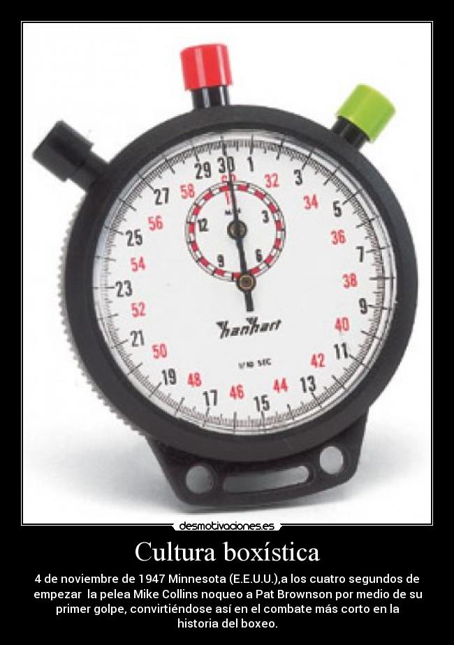 Cultura boxística -