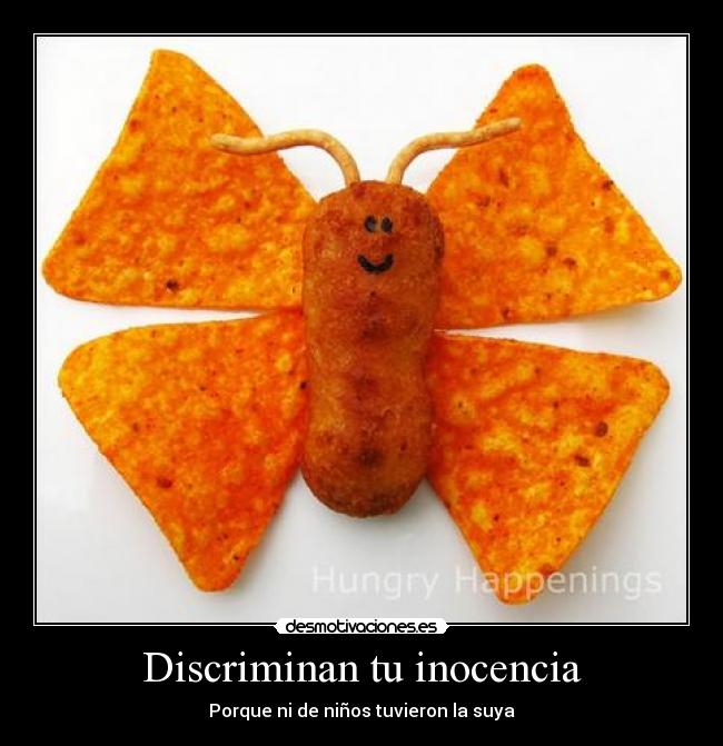 Discriminan tu inocencia - 