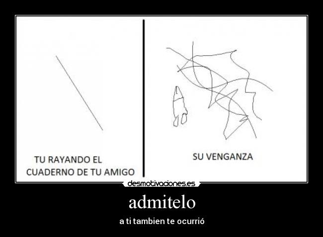 admitelo - a ti tambien te ocurrió