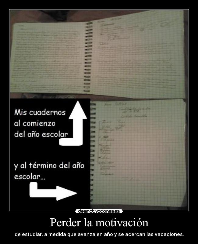 Perder la motivación - 