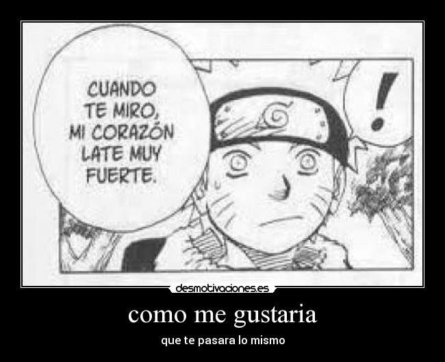 como me gustaria - 