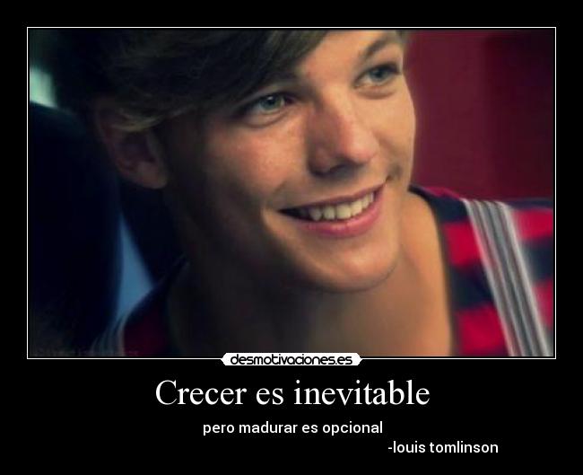 Crecer es inevitable -