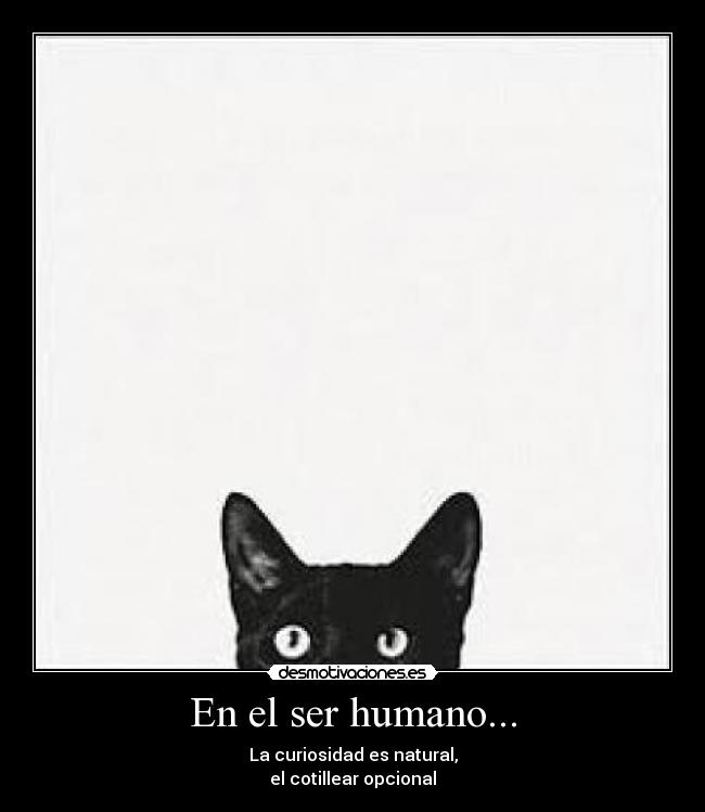 En el ser humano... -