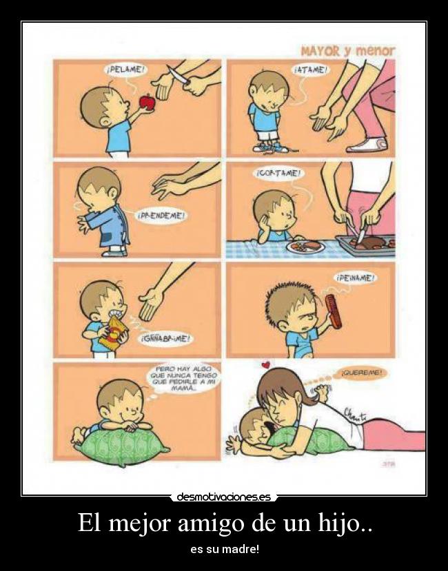 El mejor amigo de un hijo.. -