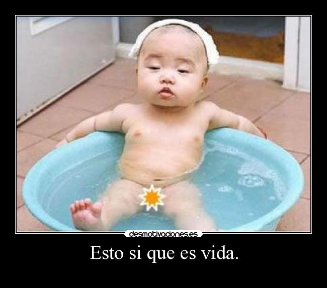 Esto si que es vida. - 