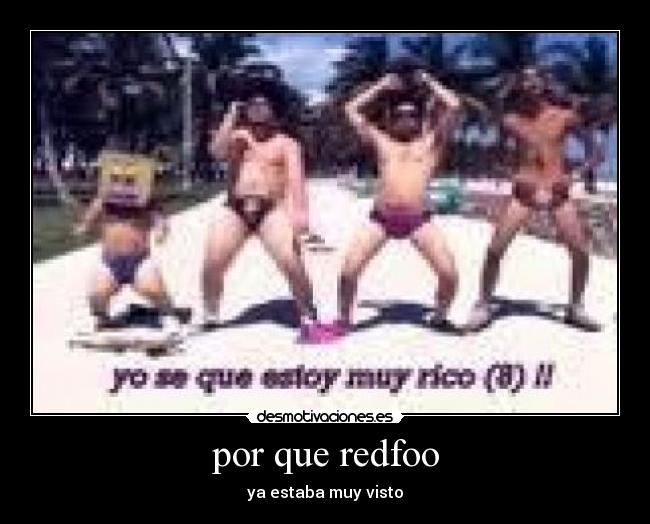 por que redfoo -