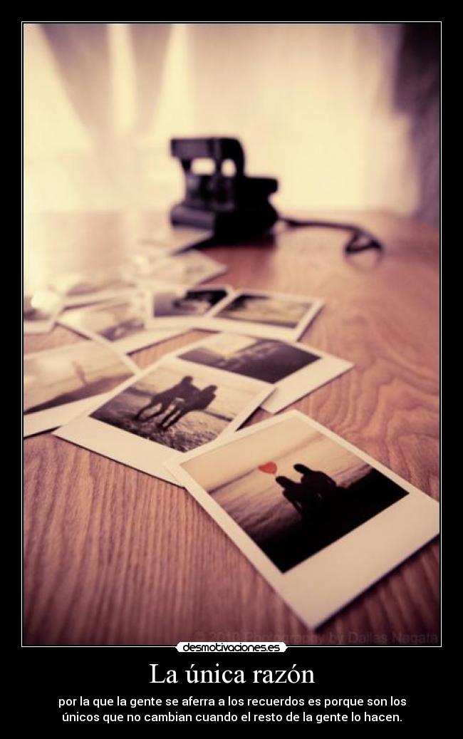La única razón -