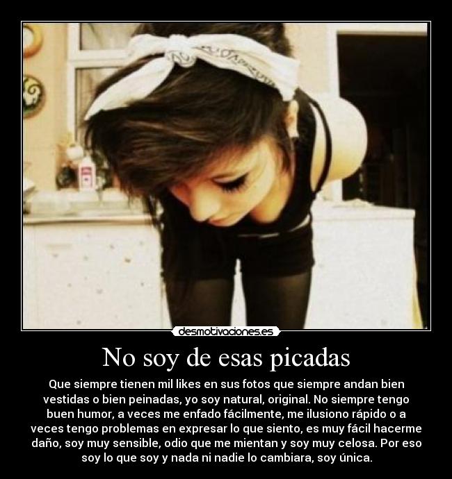 No soy de esas picadas - 