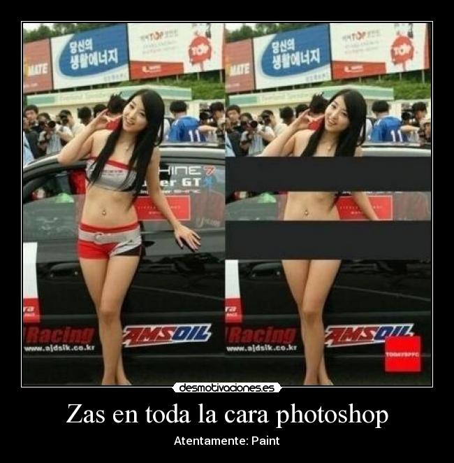 Zas en toda la cara photoshop - 