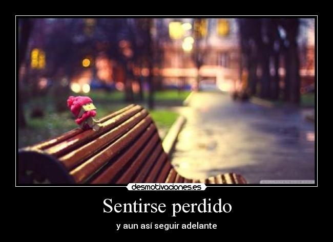 Sentirse perdido -