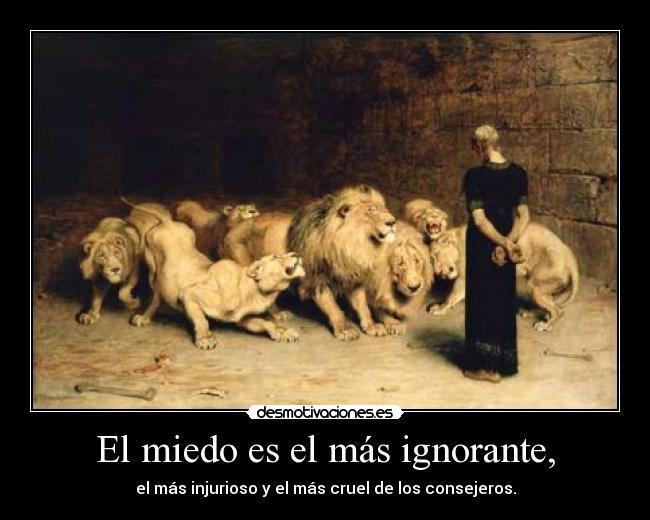 carteles miedo miedo nos acompana desde hace siglos desmotivaciones