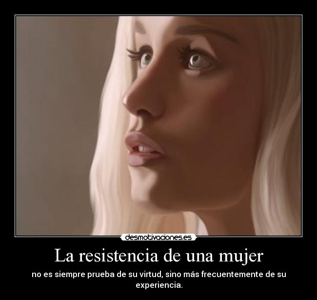 La resistencia de una mujer - 