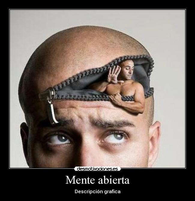 Mente abierta - Descripción grafica