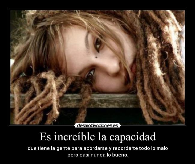 Es increíble la capacidad - 