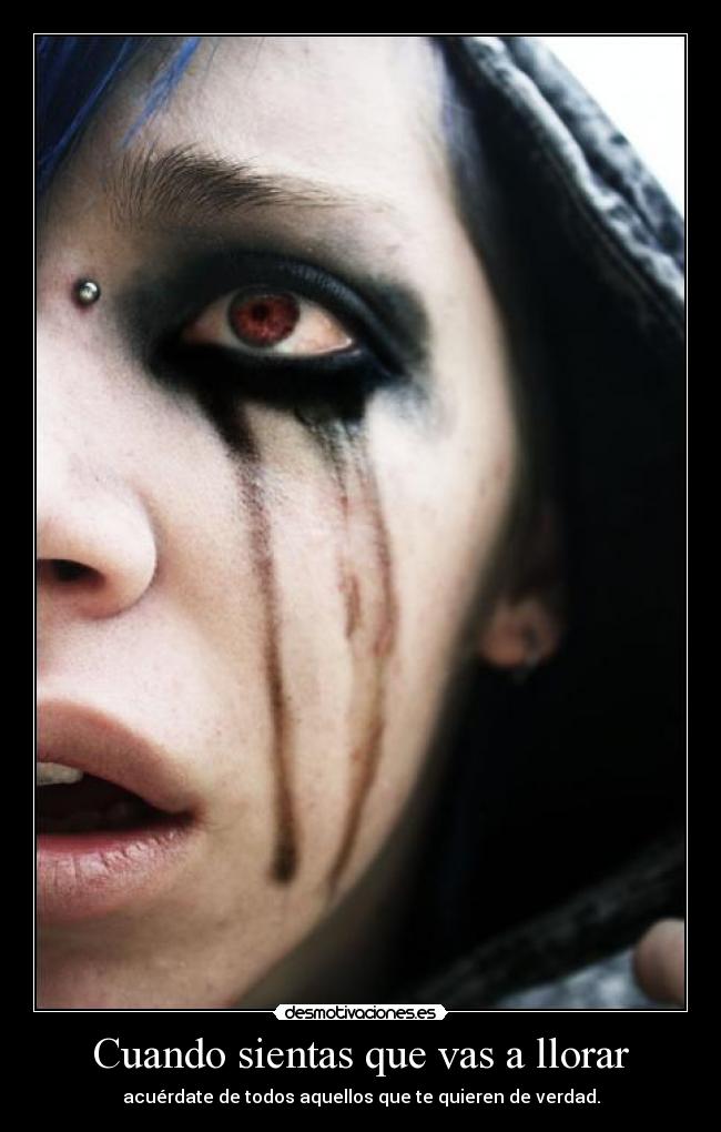 Cuando sientas que vas a llorar - 