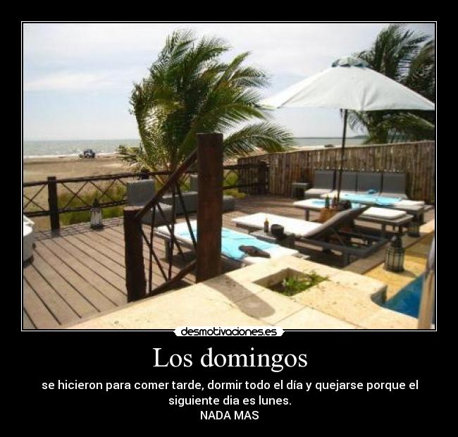 Los domingos - 