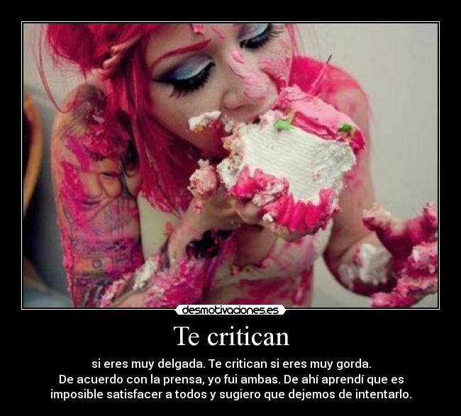 Te critican - 