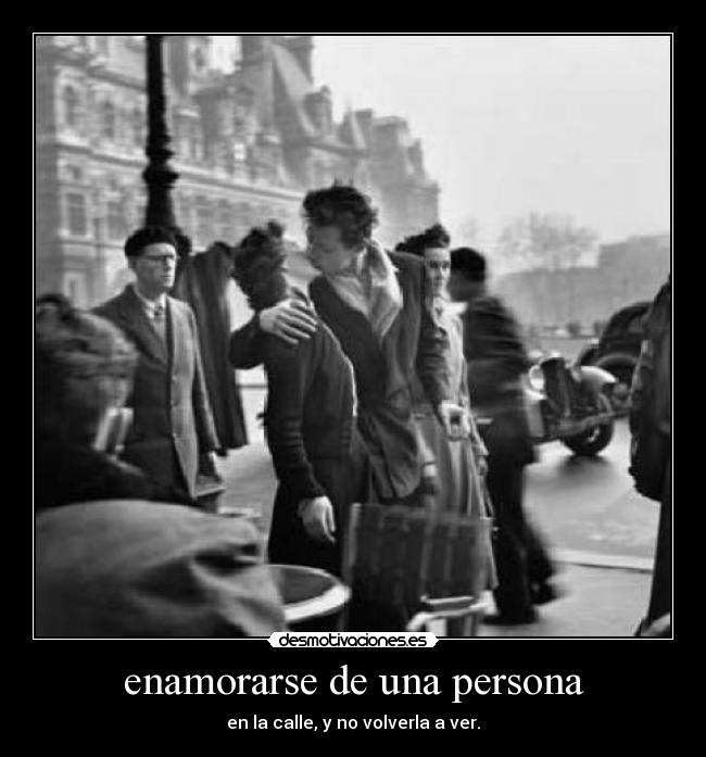 enamorarse de una persona -