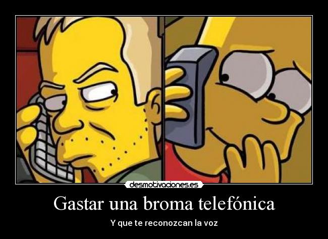 Gastar una broma telefónica - 