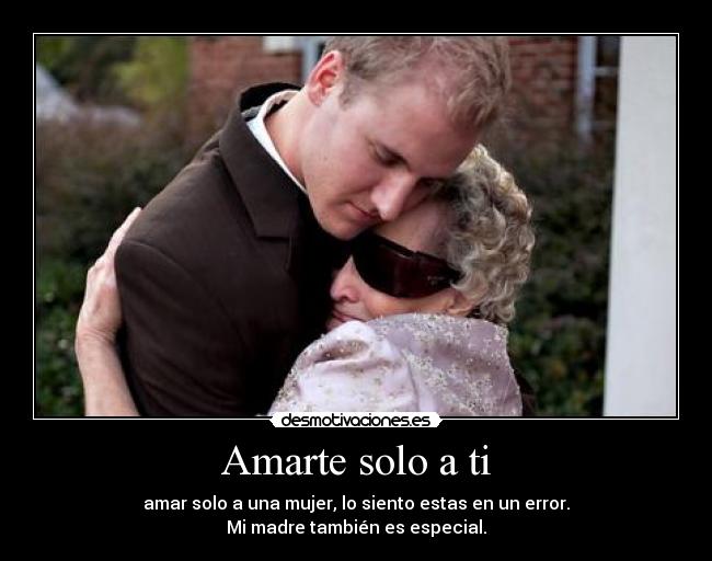 Amarte solo a ti -