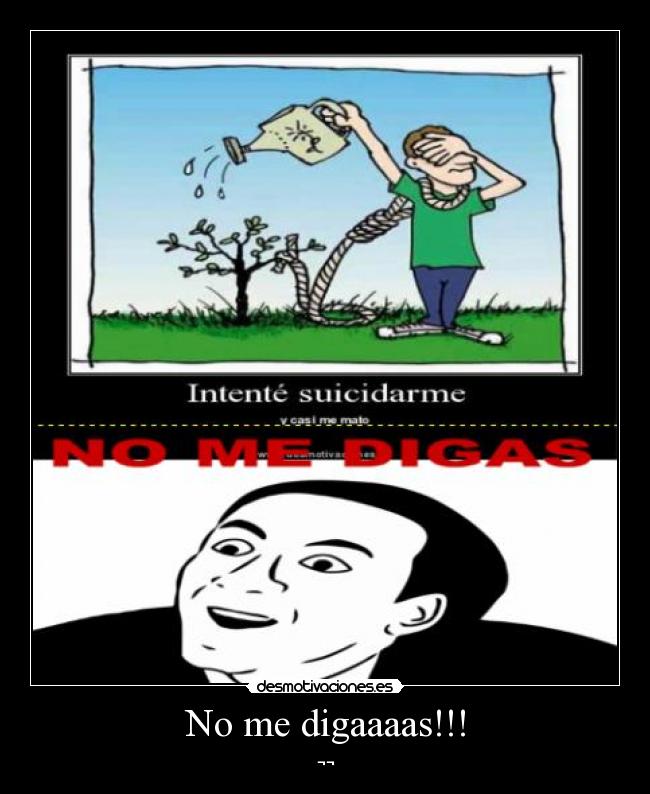 carteles nomedigasssssssss desmotivaciones