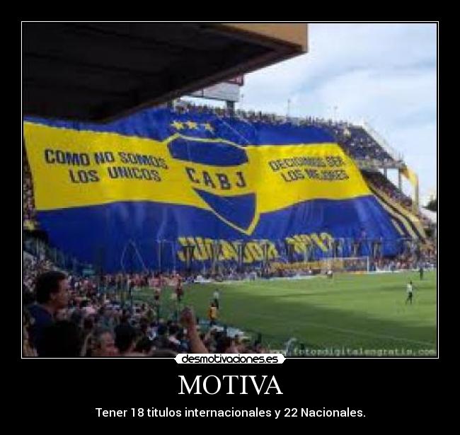 carteles boca desmotivaciones